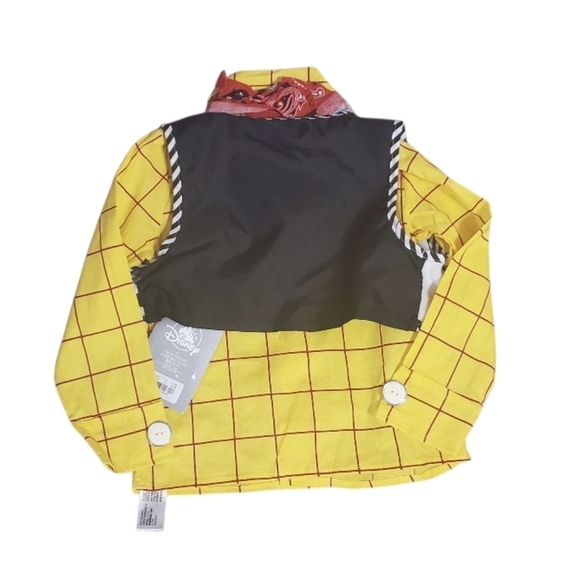 NWT Disney Store Boy's Toy Story Woody Sheriff Cowboy 4 PC Halloween Costume 4 - Picture 5 of 10